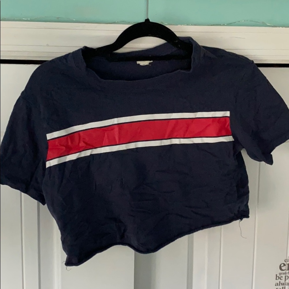 Garage crop top